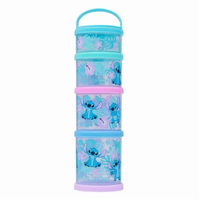 Smiggle Stitch Snack & Stack Containers - Turquoise Concentration aid