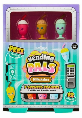 Reputation Build Virtual Friend SMIGGLE Vending Pals Scented Erasers Pack - Milkshake