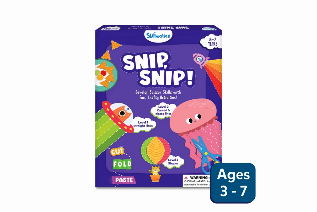 Snip, Snip! Scissor Skills Activity Kit Resonance Effect Wood Working