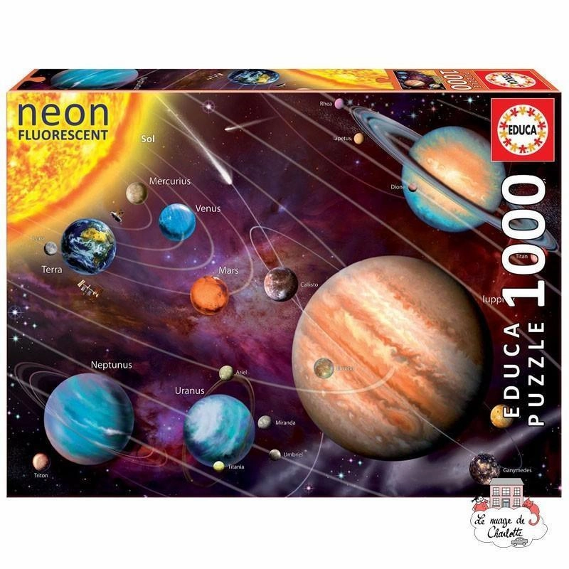Solar System 1000 Neon Puzzle Update Release