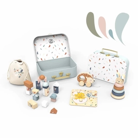 Record Break Speedy Monkey My First Wooden Toy Box (Rip on side of box)