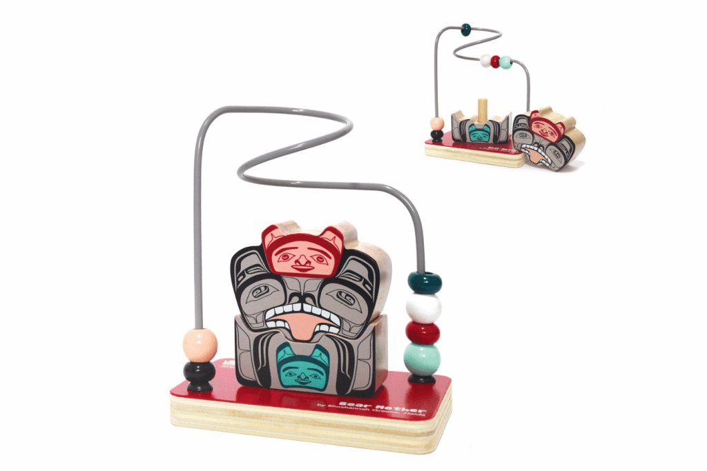 Stacking Animal Bead Maze - Bear Mother by Shoshannah Greene Score Increase