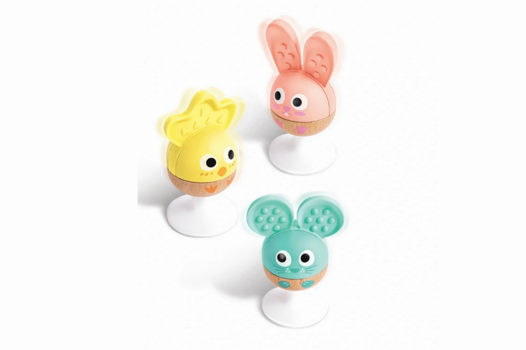 Suction Cup Rattle and Teether Set Joy Feel