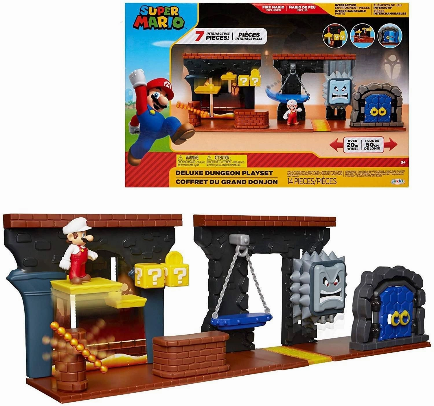 Super Mario JPA85993 Dungeon Deluxe Playset Cyber Pet