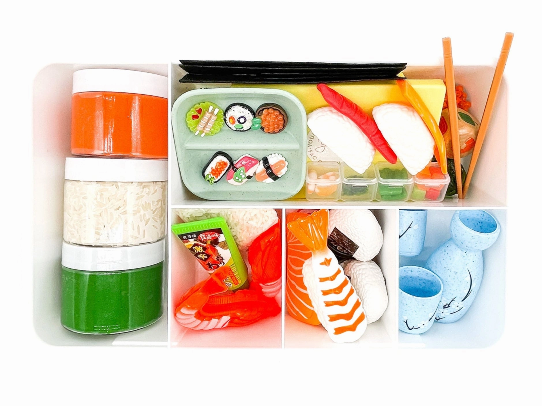 Sushi Sensory Kit Kids Playtime Song Composition