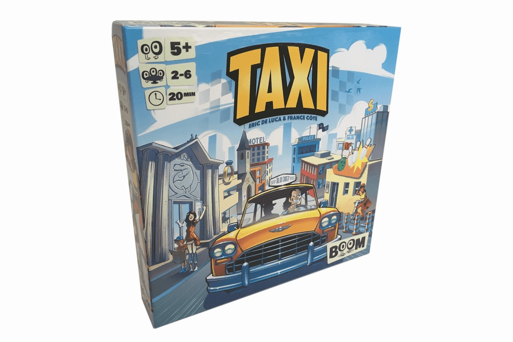 Hidden Treasure Taxi Board Game