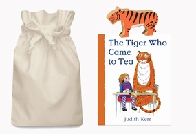 The Tiger Who Came to Tea Story Sack with Wooden Lanka Kade Tiger Space Adventure Moon Base