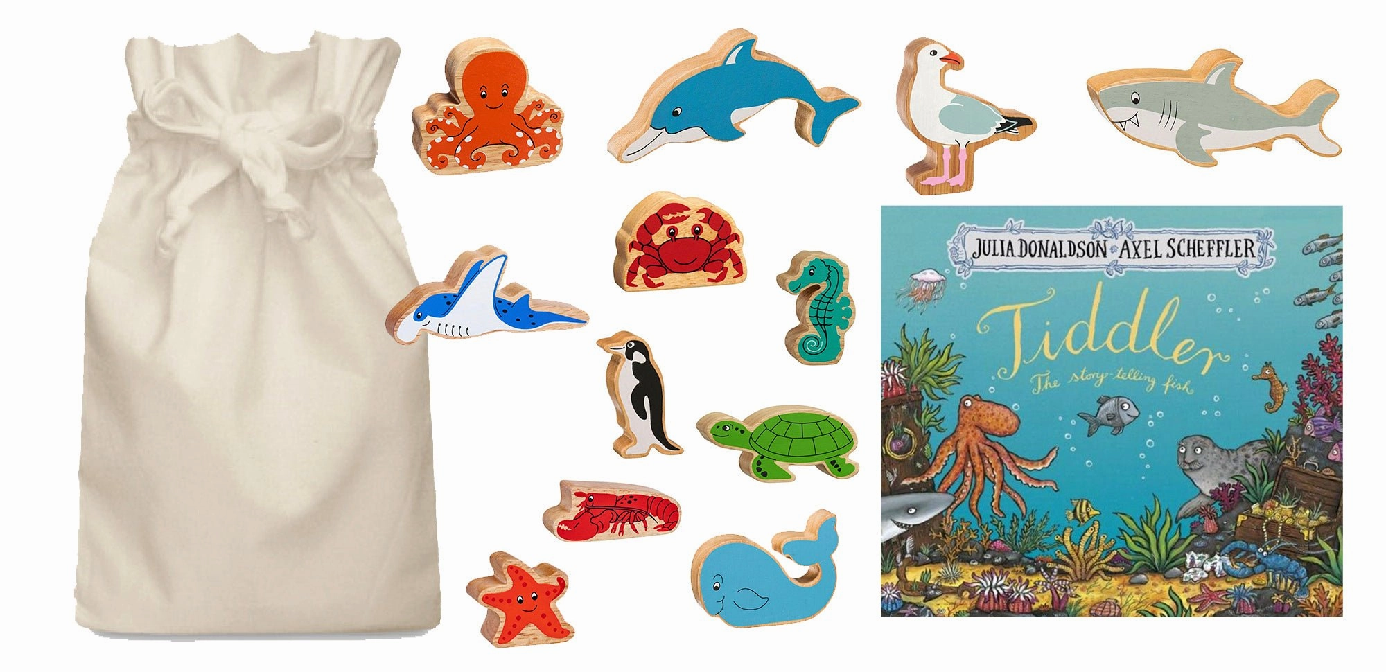 Tiddler Story Sack with Lanka Kade Undersea World Game End
