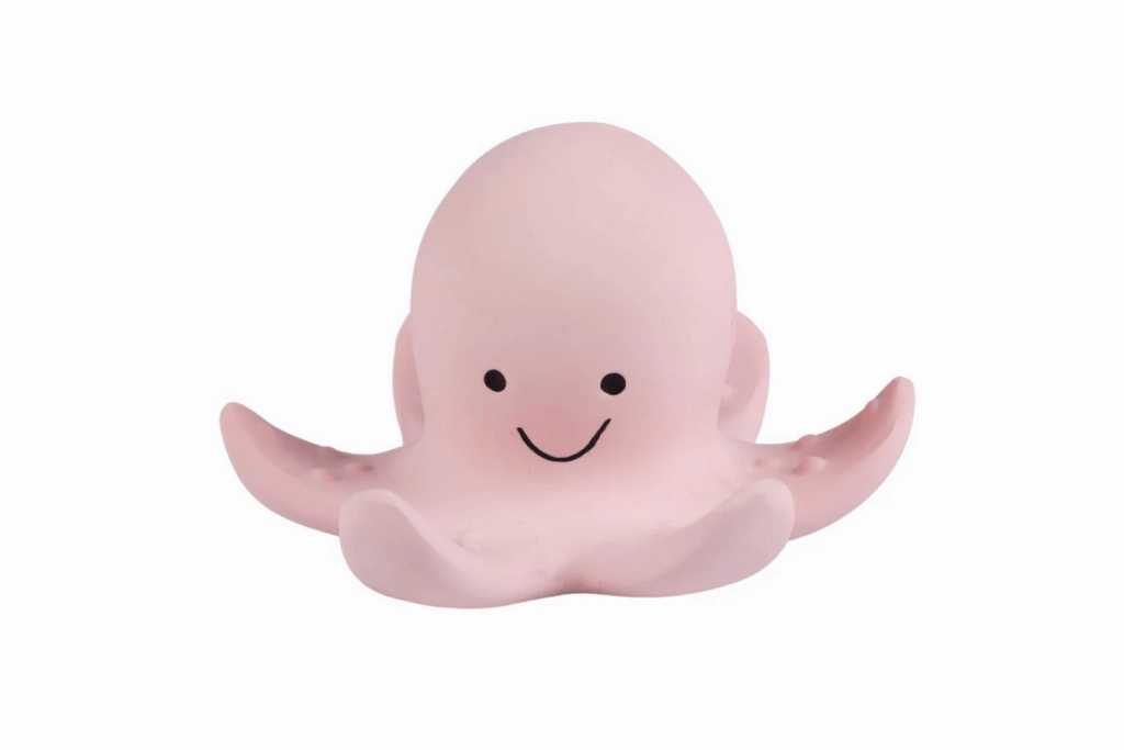 Tikiri Organic Natural Rubber Teether & Bath Toy Stacking Toy