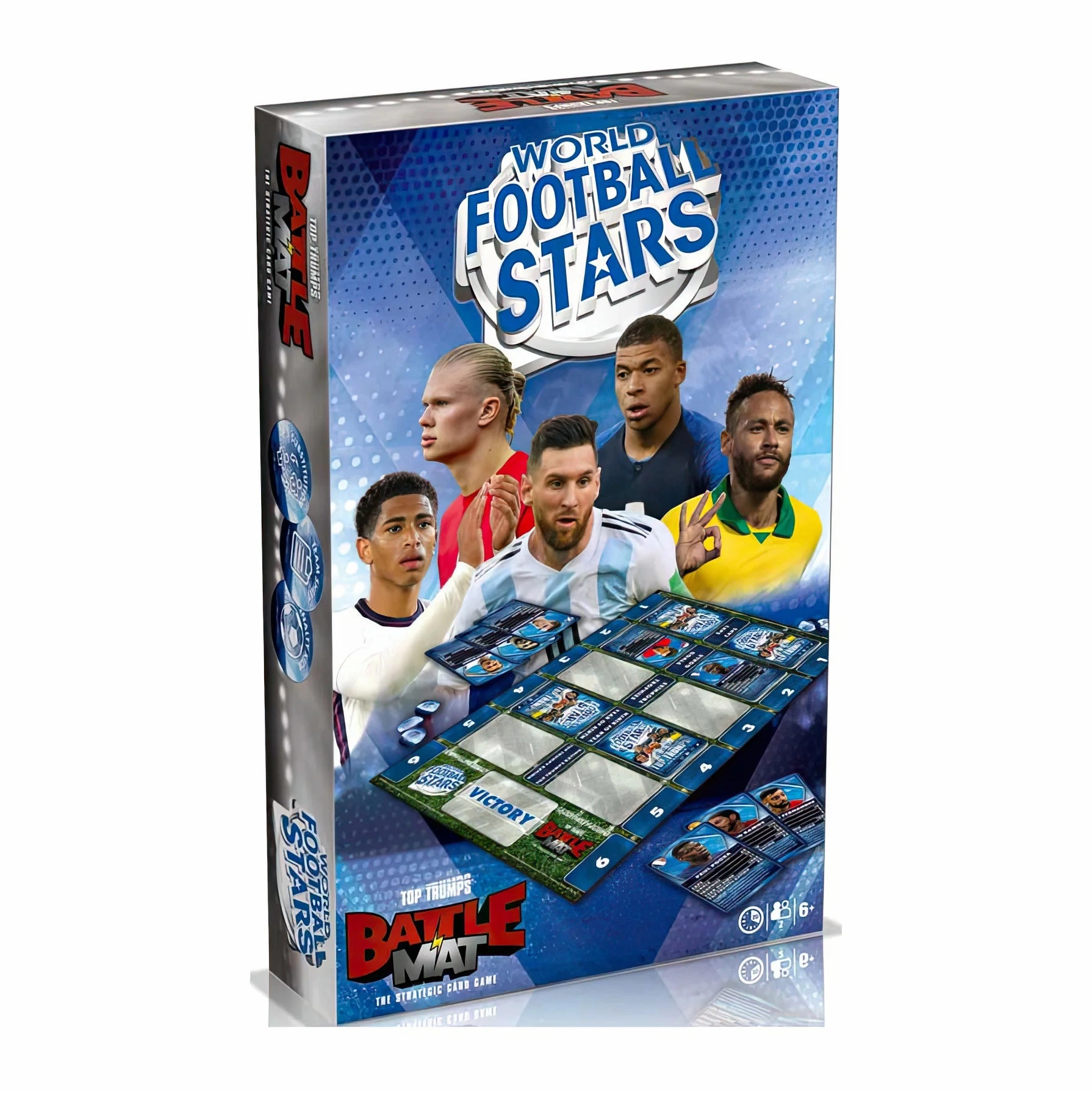 Brain Exercise Top Trumps World Football Stars Battle Mat