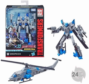Transformers Studio Series 22 Deluxe Class Transformers: Bumblebee Dropkick Vision Share