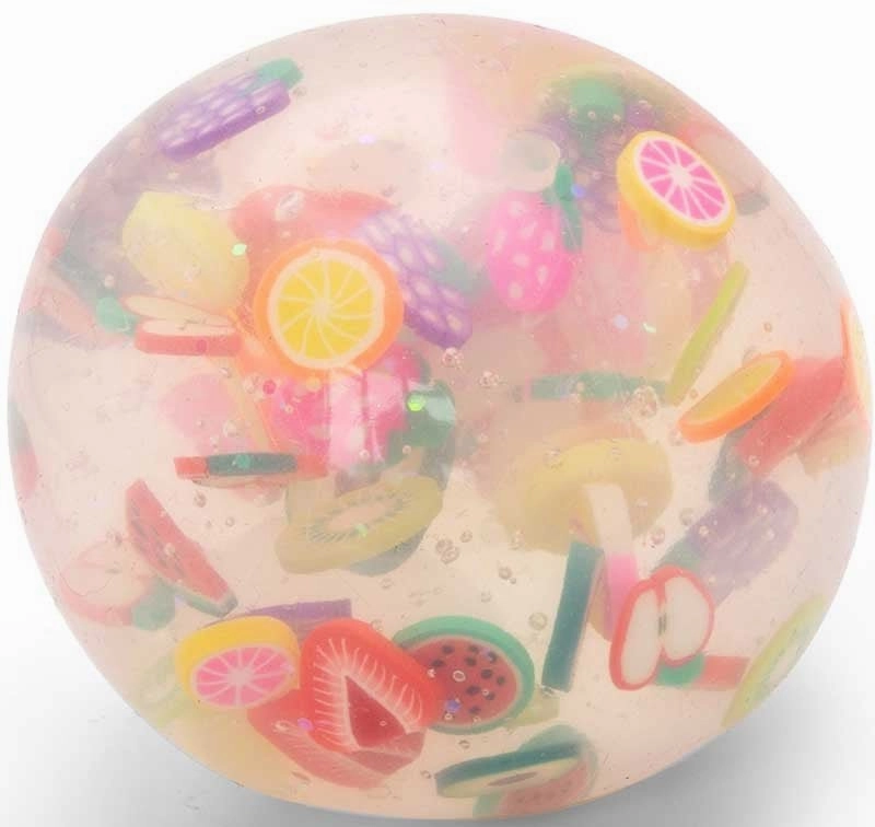 Tutti Frutti Sensory Squish Ball Goal Post Level Up