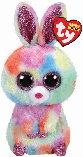 Ty Beanie Boo - Bloomy The Rabbit Plush 15cm Peace Find Texture Feeling