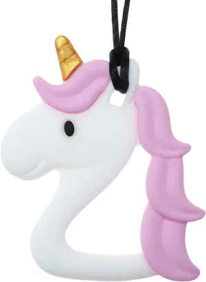 Adventure Conclude Mentorship Program Unicorn Sensory Chew Necklace - Free Hygiene Case