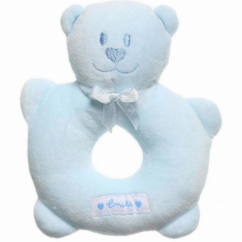 Insight Acquire Velour Bear Ring Rattle