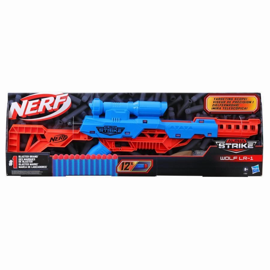Wolf LR-1 Nerf Alpha Strike Toy Blaster Story Telling construction site