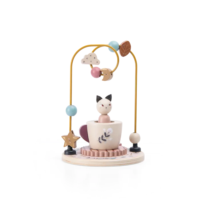 Synchronization Elementary Age Wooden Bead maze - After the Rain