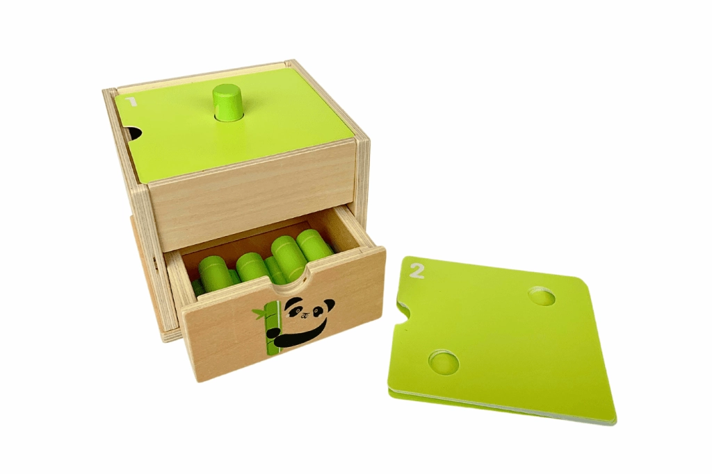 Wooden Counting Box Eco Friendly Need Meet