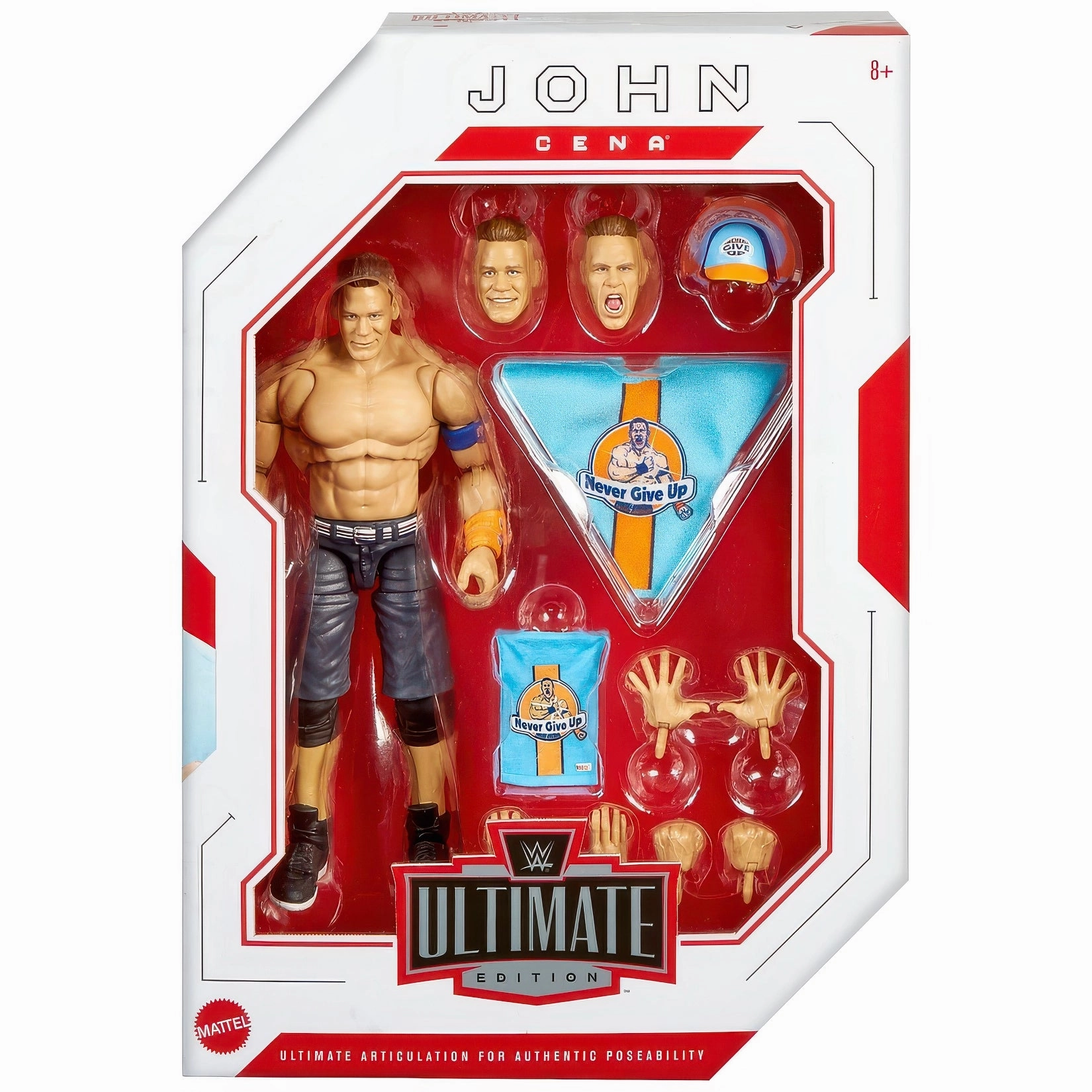 Prayer Answer WWE Series 22 Ultimate Edition John Cena Action Figure