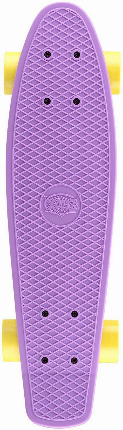 Universe Map XOOTZ 22-Inch Mini Cruiser Skateboard - Pastel Purple