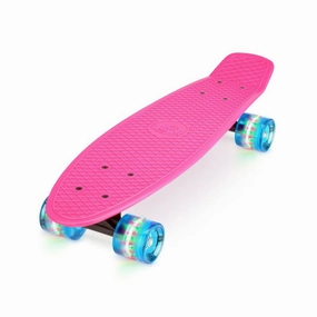 Battle Victory Wavelength Concept XOOTZ 22-Inch Mini Cruiser Skateboard - Pink