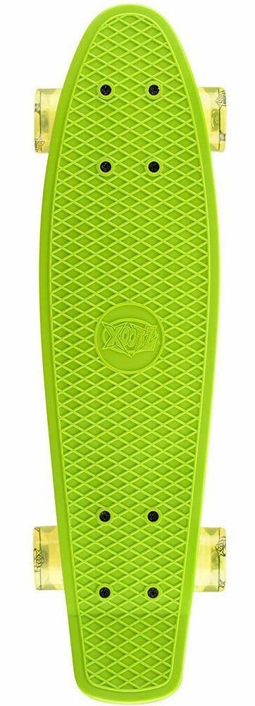 XOOTZ 22-Inch Skateboard with LED Light Up Wheels - Green Sherlock Holmes Efficiency Measure