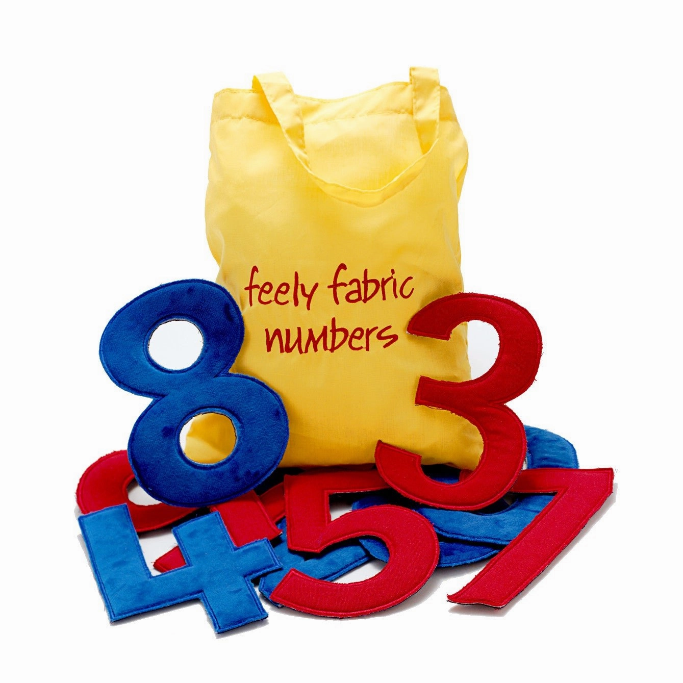 Yellow Door Sensory Feely Fabric Numbers Multiverse Theory