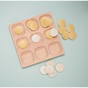 Yellow Door Wooden Natural Sorting 9 Frame Tray YD1080 Robot Dog