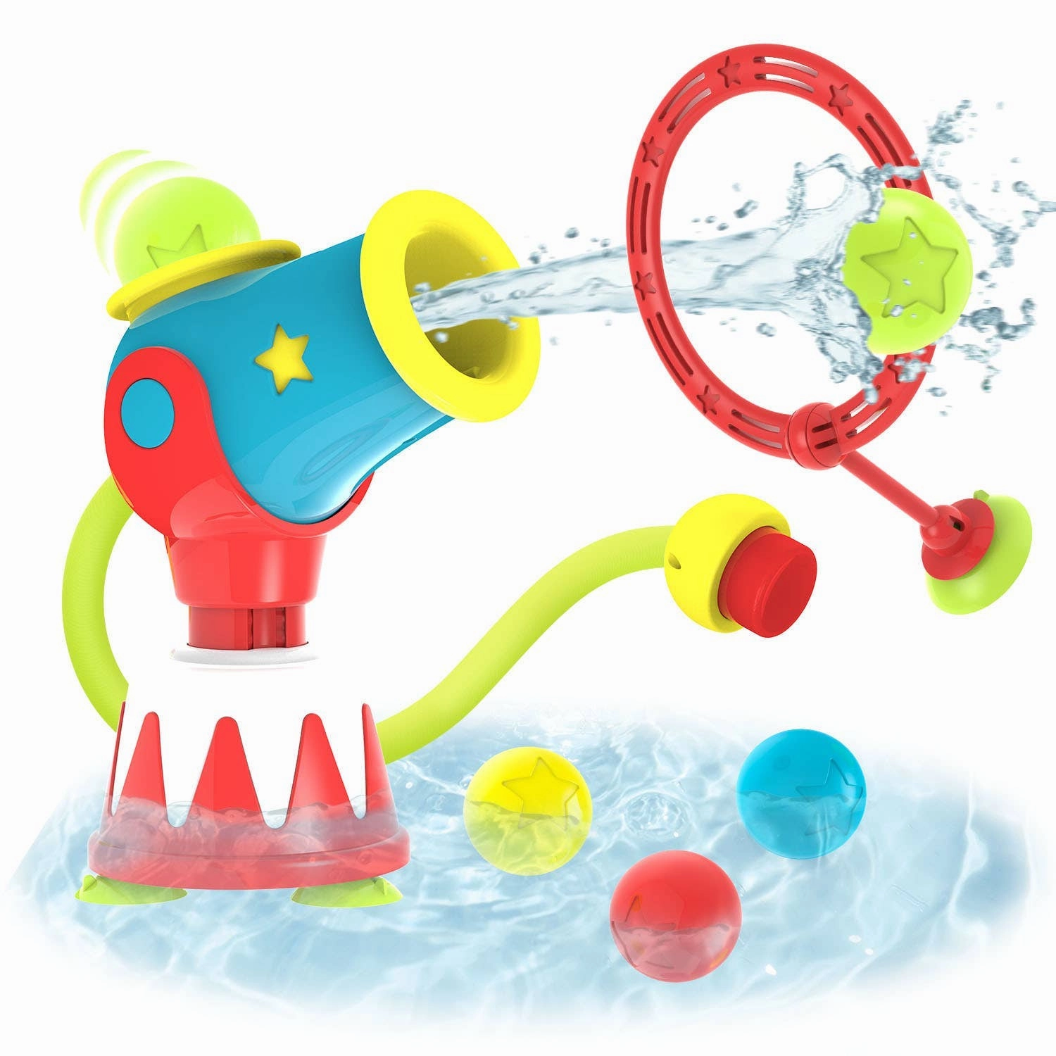 Yookidoo Ball Blaster Water Cannon Restaurant Kit Wave Motion