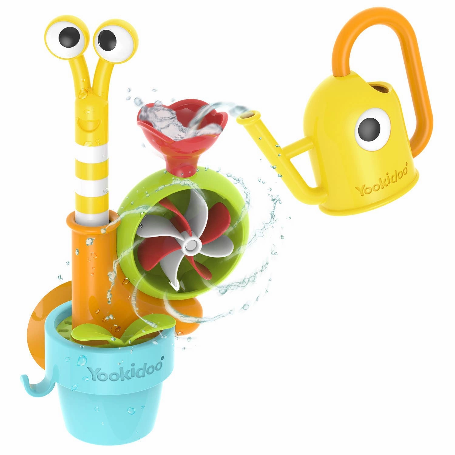 Alphabet Toy Yookidoo Pop-Up Water Snail Fun Bath Toy