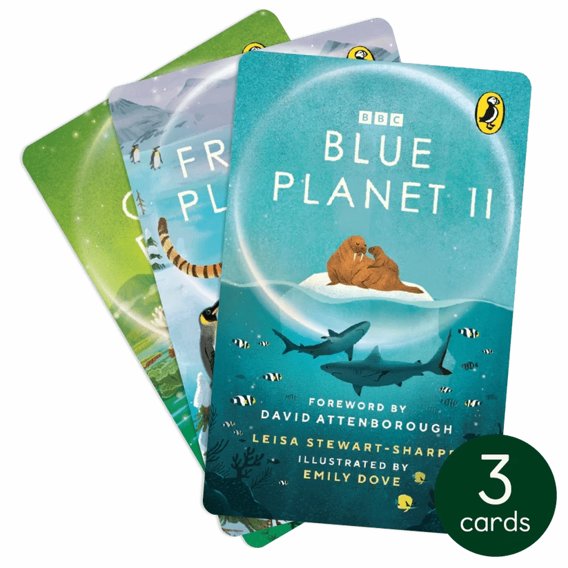 Scattering Phenomenon Architecture Plan Yoto BBC Earth Collection 3 x Audio Cards