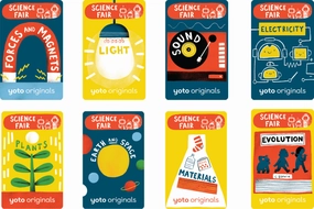 Yoto Card Pack: BrainBots Science Fair (8 Cards) Explorer Pack