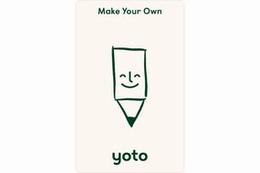 construction site Yoto Card Pack: Make Your Own Cards (Packs of 5 or 10)