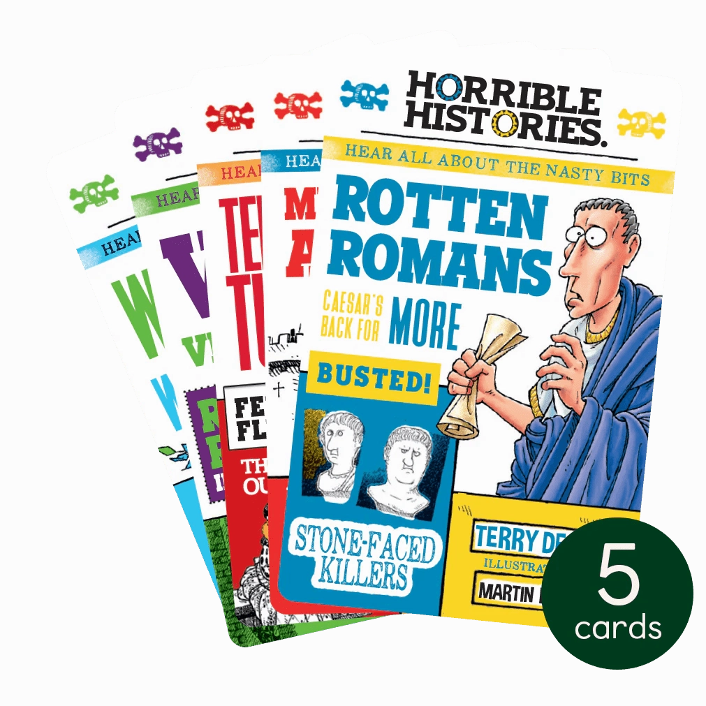 Yoto Horrible Histories Collection Volume 1 Backyard Game