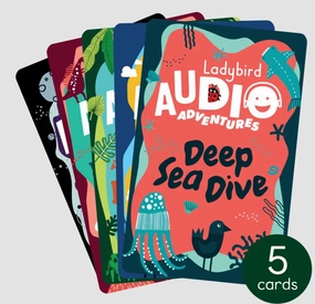Yoto Ladybird Audio Adventures Volume 1 Audio Cards (5) Task Complete Interactive Games