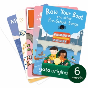 Safety tested Yoto Starter Pack for Little Kids (6 Cards)