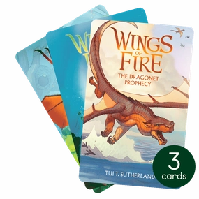Magnetic pieces Data Collection Yoto Wings of Fire Pack (3 Cards) Audio Card