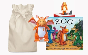 Zog Tonie Bedtime Story Sack with Aurora Soft Toy Dragon Discovery Set Concentration Master