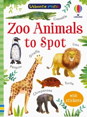 Sensory Exploration City Planning Zoo Animals to Spot Paperback Book