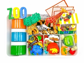 Writing Practice beach scene Zoo Keeper Sensory Kit Developmental Empathy